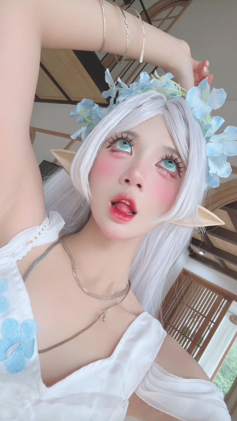 PoppaChan - Frieren Blue Valley Dress [78P,9V-1.34GB] tg@simisebaisi 【丝足阁】040.webp